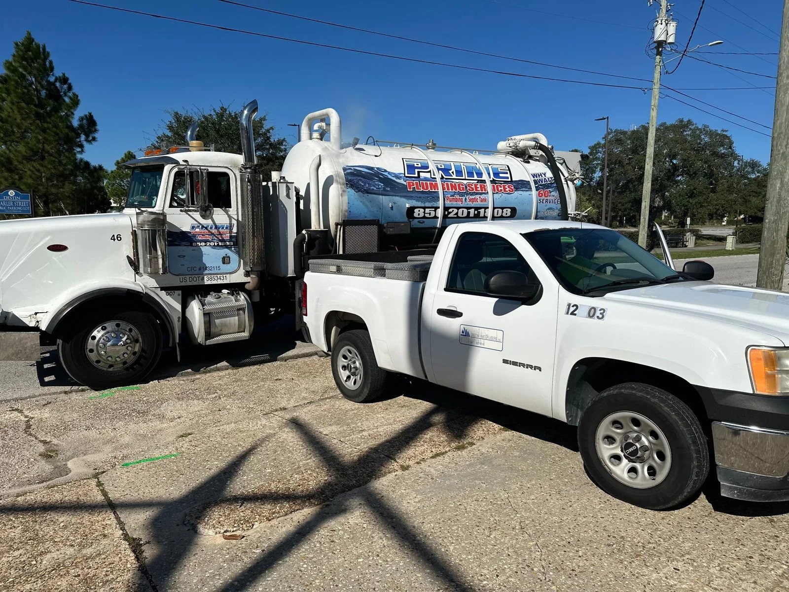 sewer-pumping Prime Plumbing